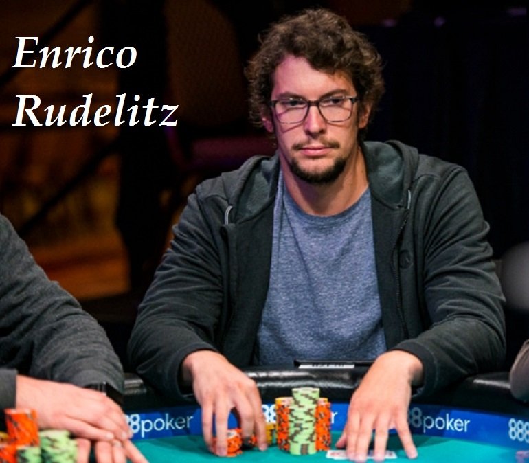 Enrico Rudelitz at WSOP2018 №37 NLHE
